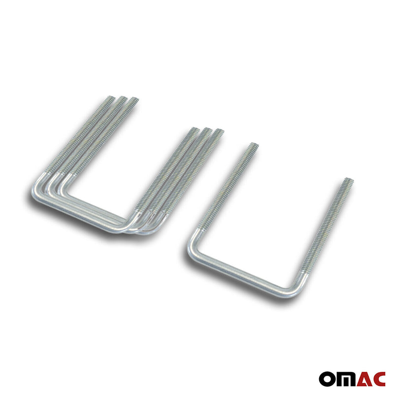 Menabo U-Fixation Kit U-étrier 80mm - pour coffre de toit boîte de toit