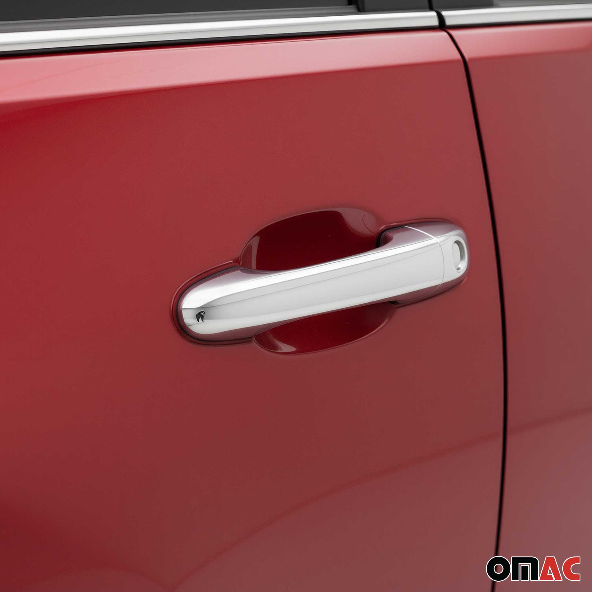 Couverture de poignée de porte pour Toyota Land Cruiser Prado 2009-2023 Acier 8x