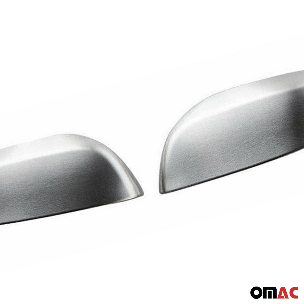 Coques de Rétroviseurs pour Toyota Land Cruiser Prado 2009-2023 Acier Argent