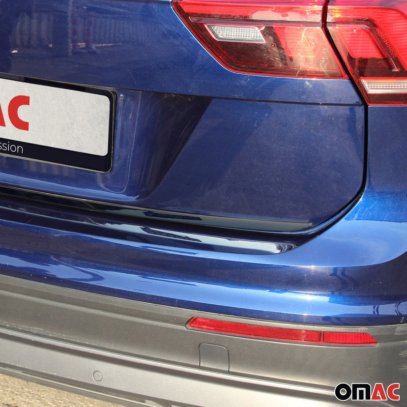 Garniture de Hayon Coffre pour VW Tiguan / Allspace 2016-2024 acier inox foncé