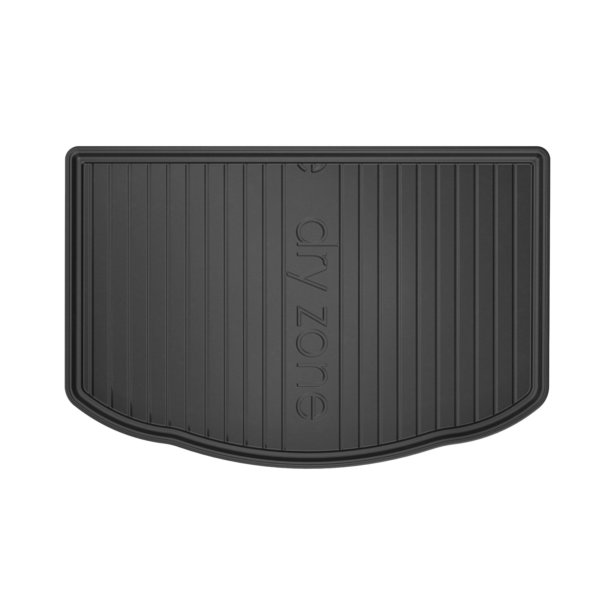 Tapis de coffre pour Kia Soul II 2013-2019 Inférieur TPE Antidérapant Noir 1Pc