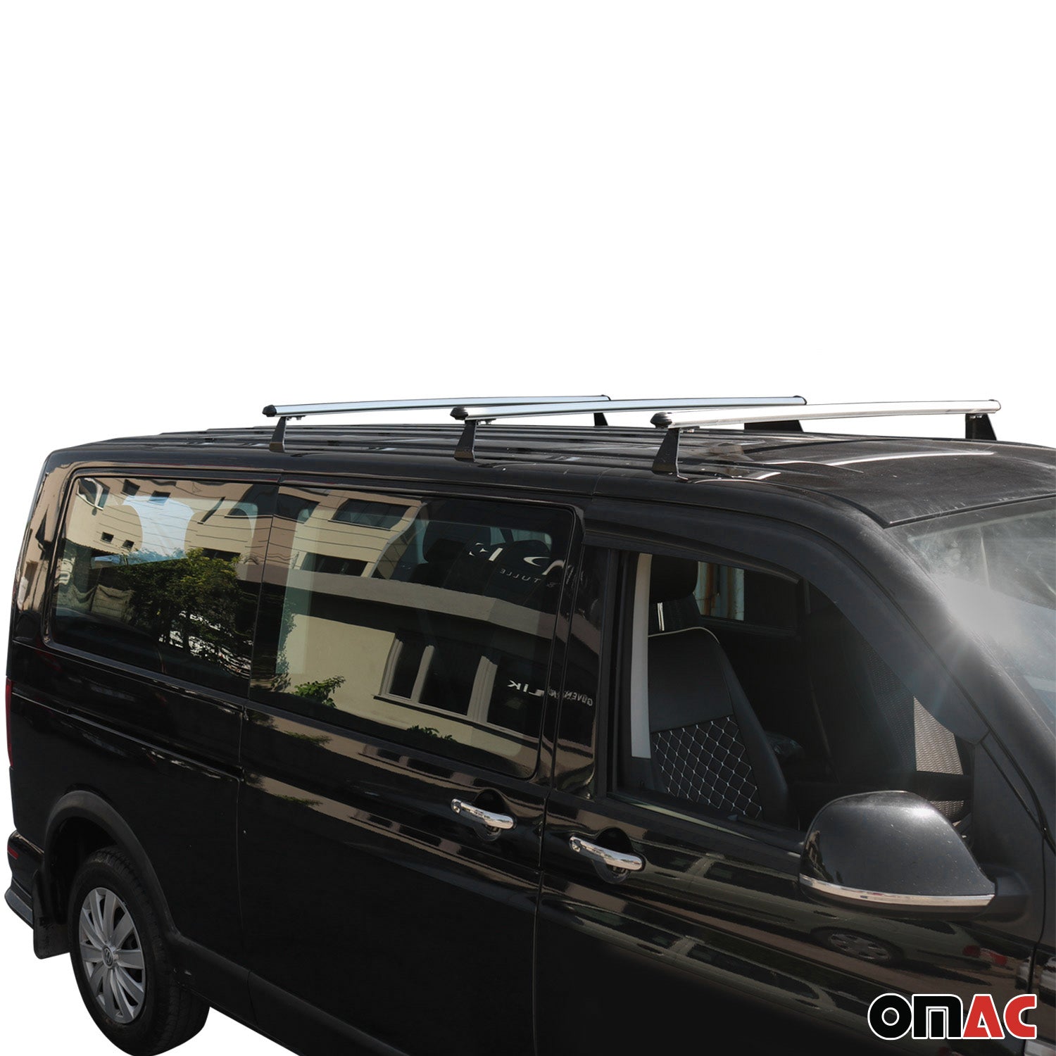 Barres de toit transversales pour Nissan NV200 2009-2020 Aluminium Gris 3 pcs