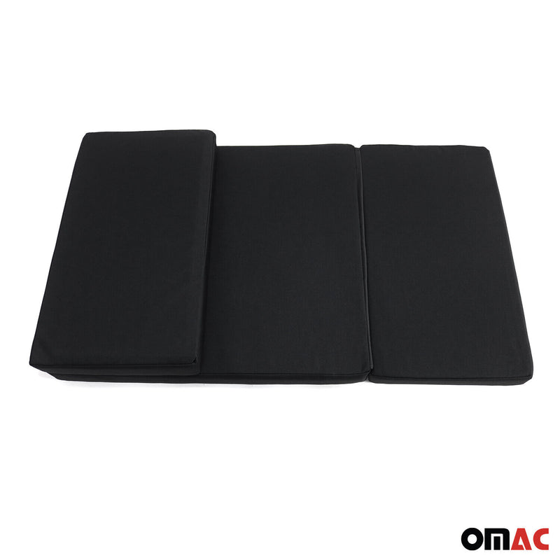 Matelas De Camping Pliable pour VW T4 Transporter 1990-2003 Noir