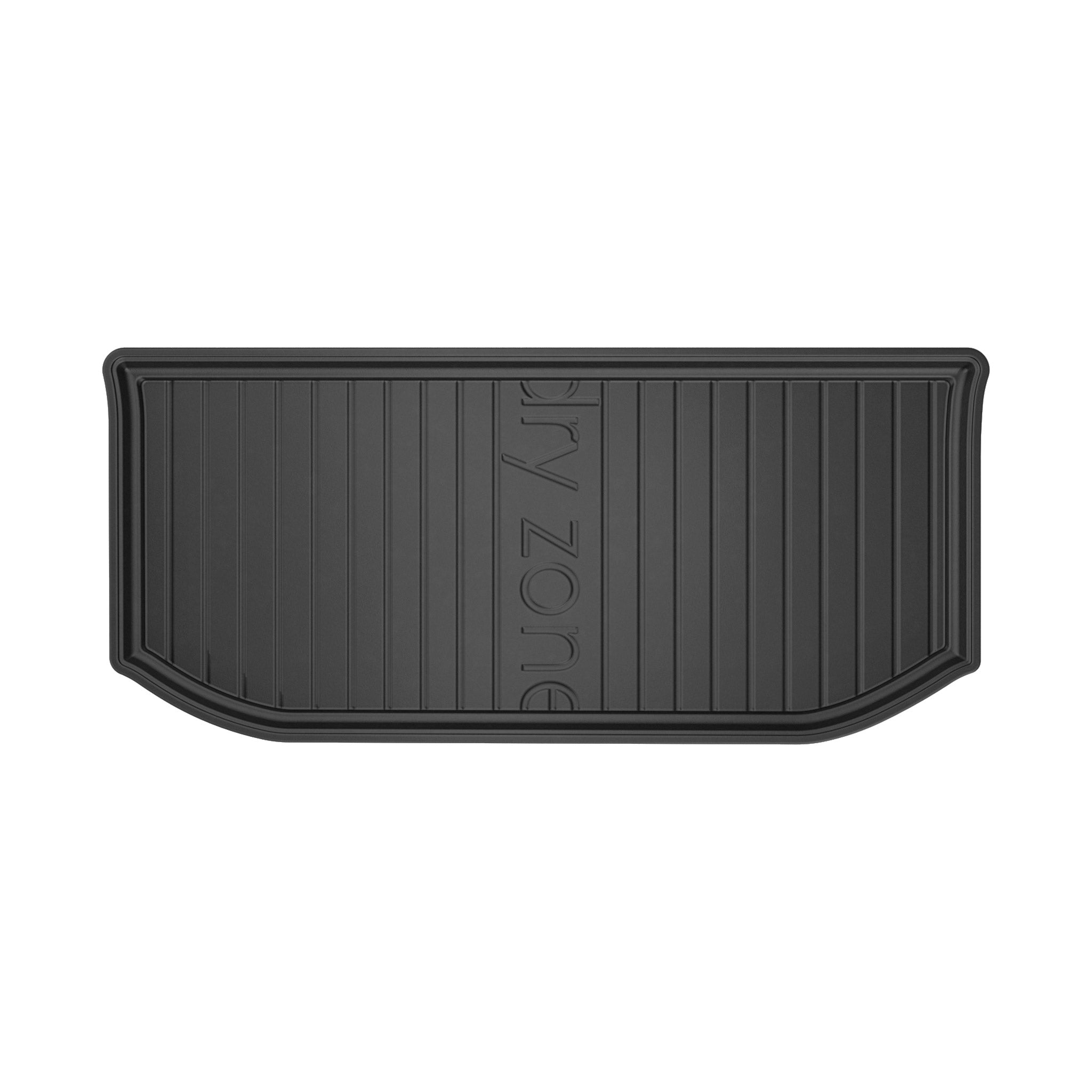 Tapis de coffre pour Seat Mii 2011-2019 Supérieur TPE Antidérapant Noir 1Pc