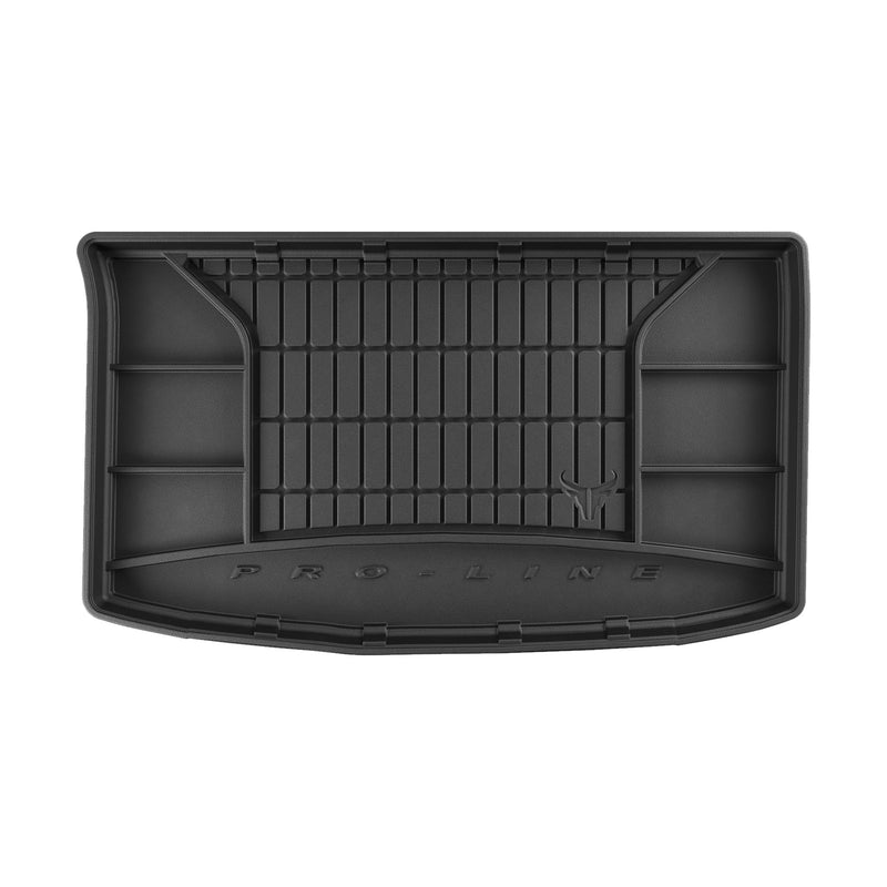 OMAC Tapis de Coffre pour Hyundai i20 2008-2015 HB TPE Noir