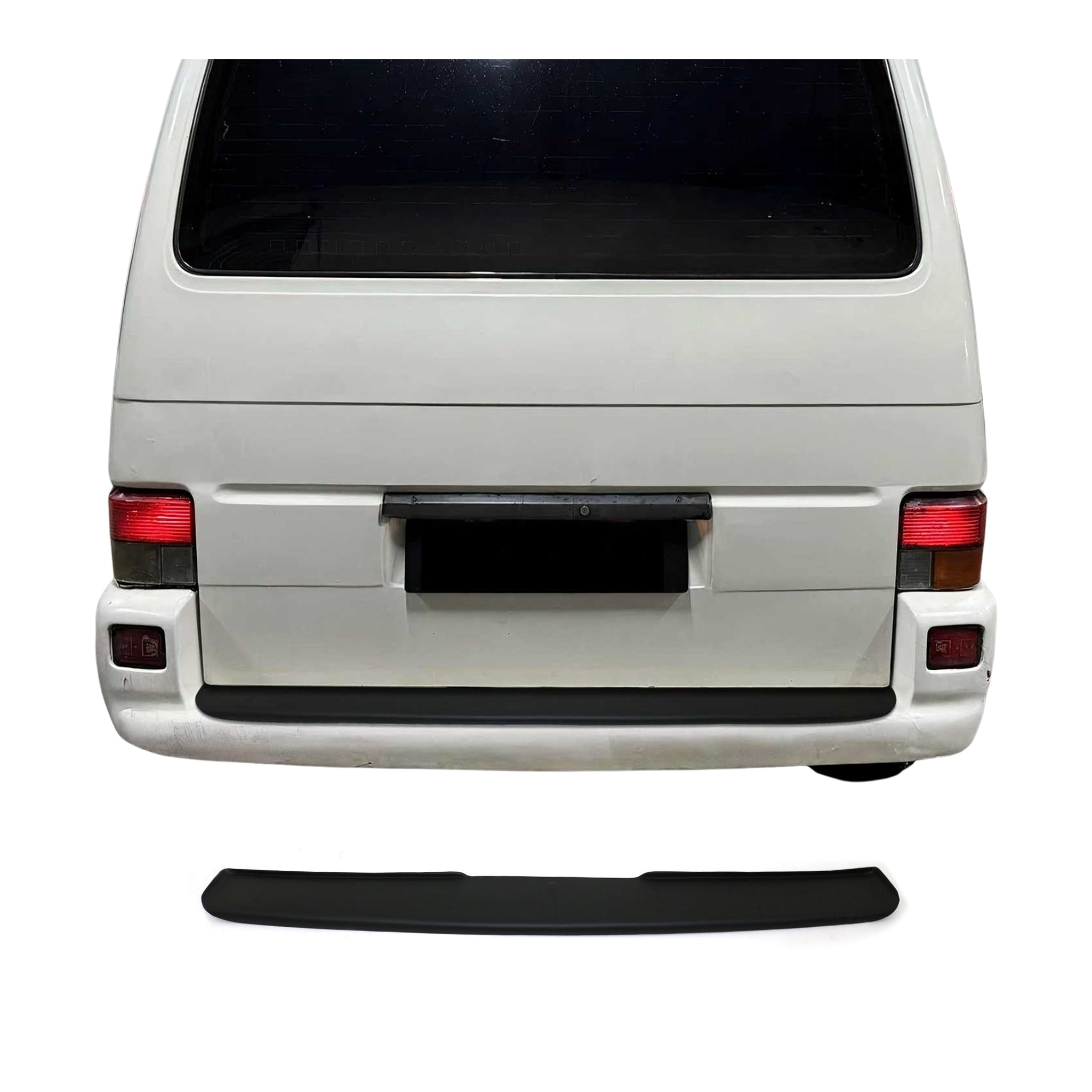 Protection de Pare-Chocs Arrière pour VW T4 Transporter 1990-2003 Acryl noir mat