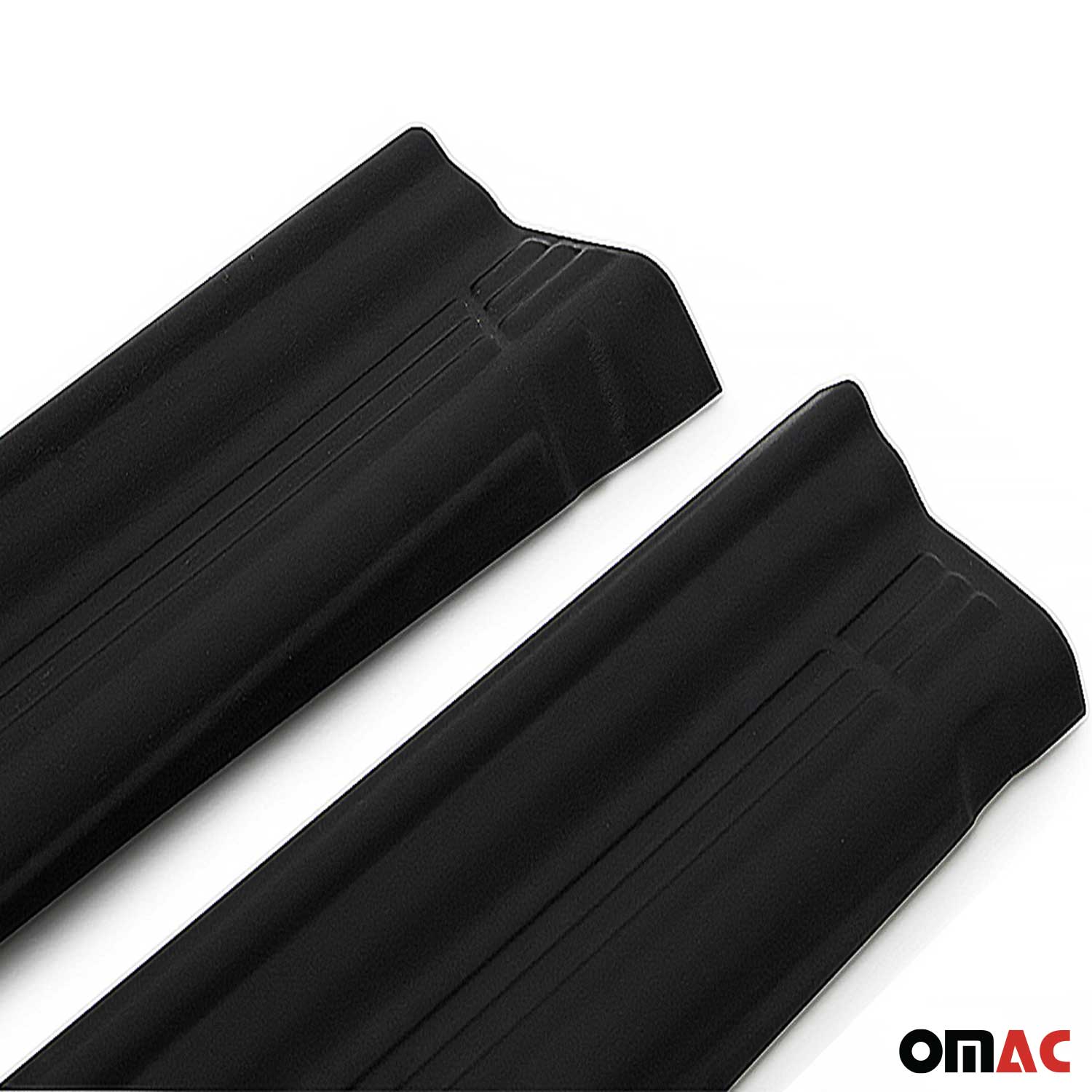 Couverture de Seuil de porte pour Fiat Ducato Jumper Boxer 2006-2026 ABS Noir 2x