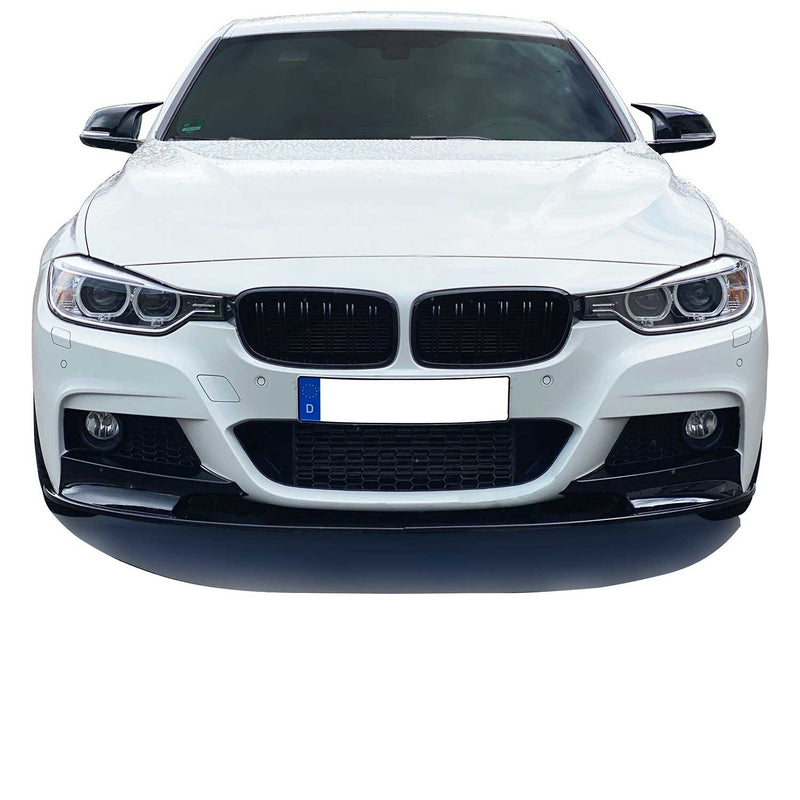 JOM Lèvre de spoiler avant convient pour BMW Series 3 F30 F31 2011-2019 2x