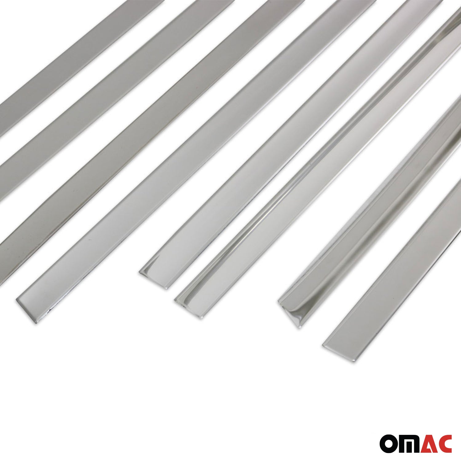 Garniture de Fenêtre pour VW Crafter L2 2017-2026 Acier Inox 8Pcs