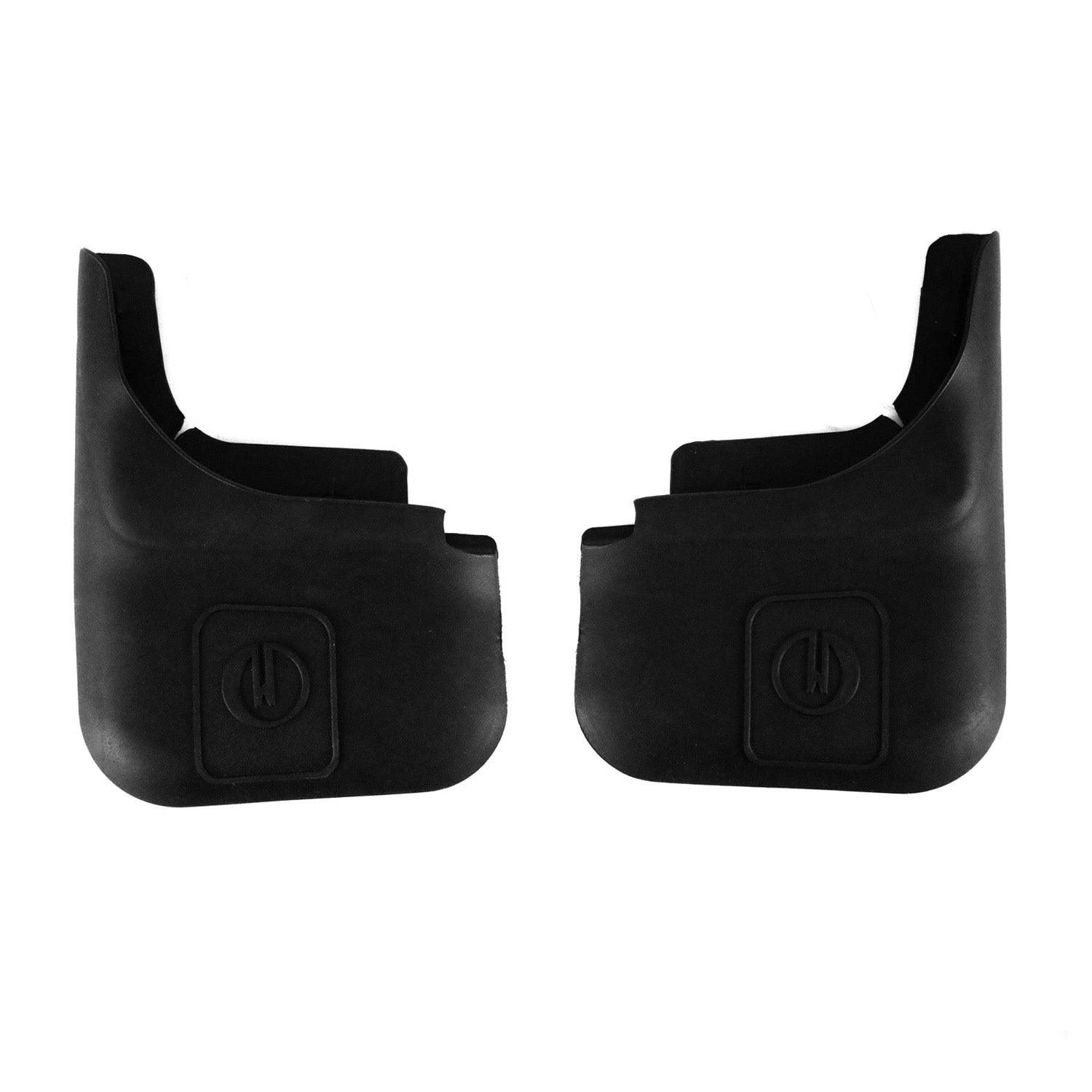 Voiture Bavettes Garde Boue pour Universal Plastique Droite Gauche Noir 2 Pcs