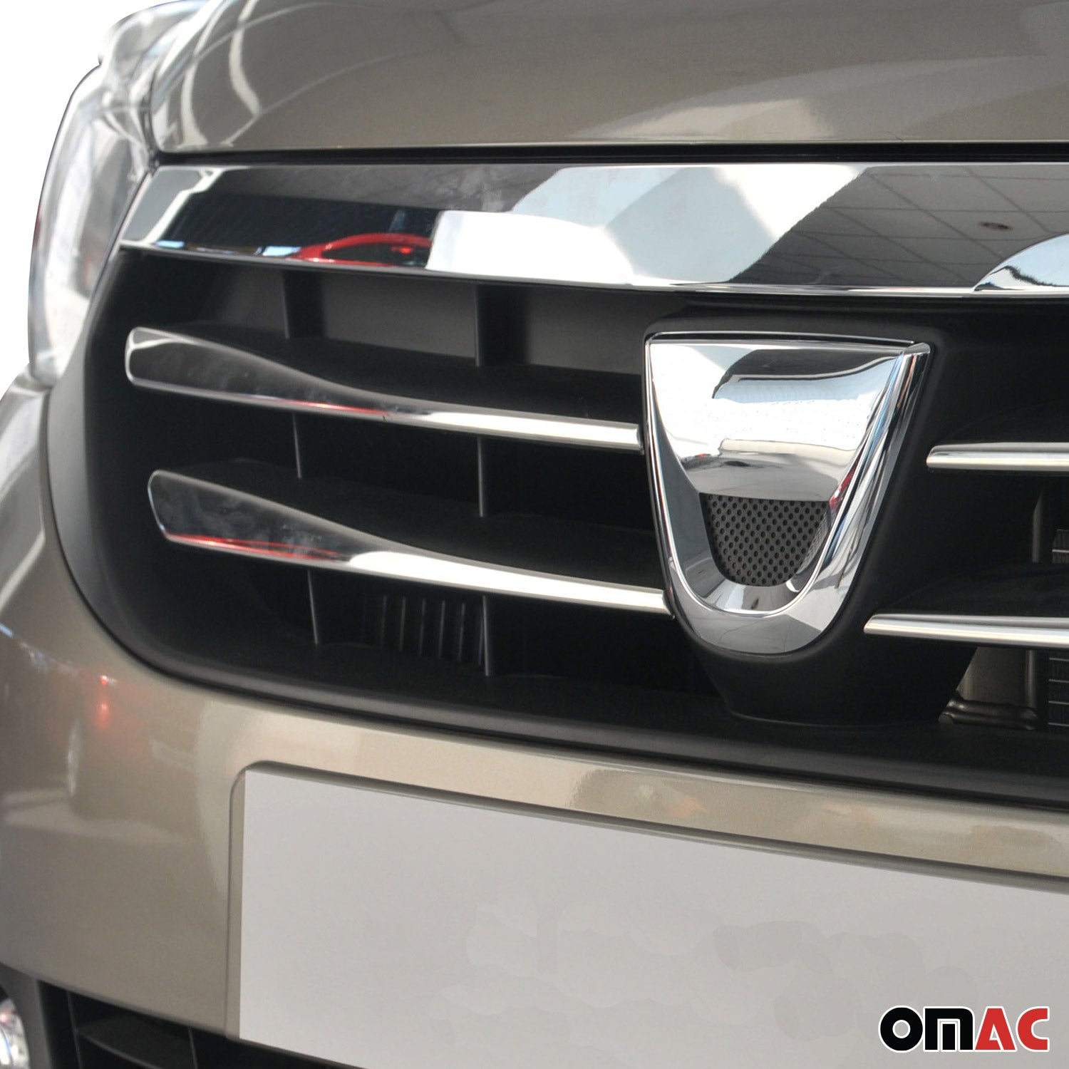 Moulure de Grille de Calandre pour Dacia Dokker 2012-2016 Chromé