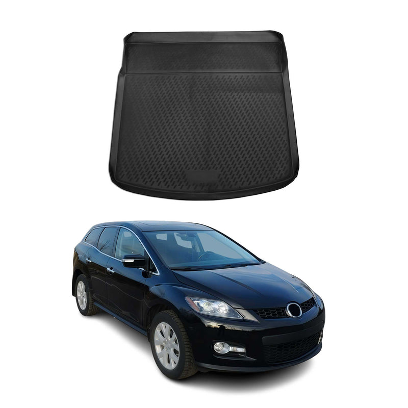 Tapis de Coffre pour Mazda CX-7 2006-2012 TPE Noir