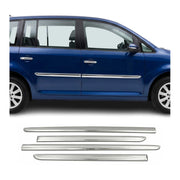 Garniture Baguette de porte latérale pour VW Caddy 2015-2020 en acier inox 4Pcs