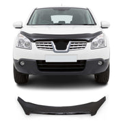 Deflecteurs capot de voiture pour Protection pour Nissan Qashqai 2006-2010 Noir