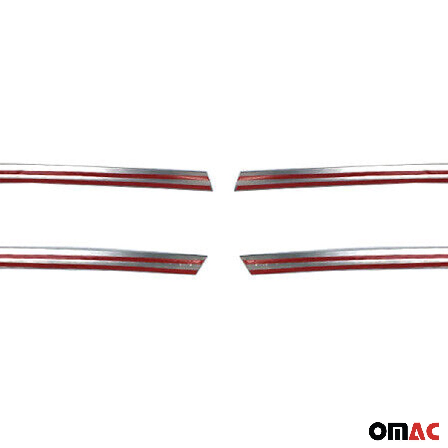 Moulure de Grille de Calandre pour VW Crafter 2017-2026 Chromé 4Pcs
