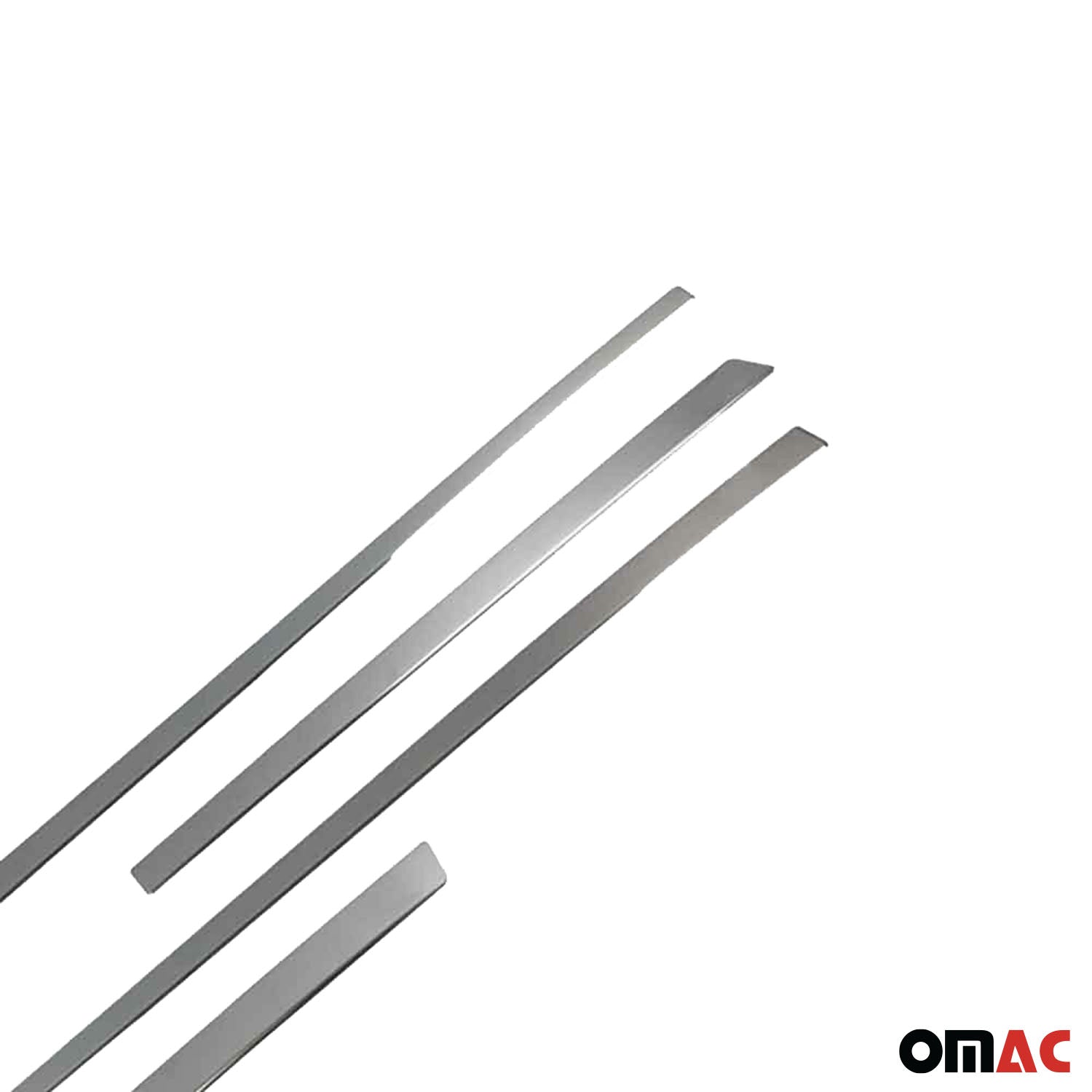 Garniture Baguette de porte latérale pour Skoda Karoq 2017-2026 acier inox 4Pcs