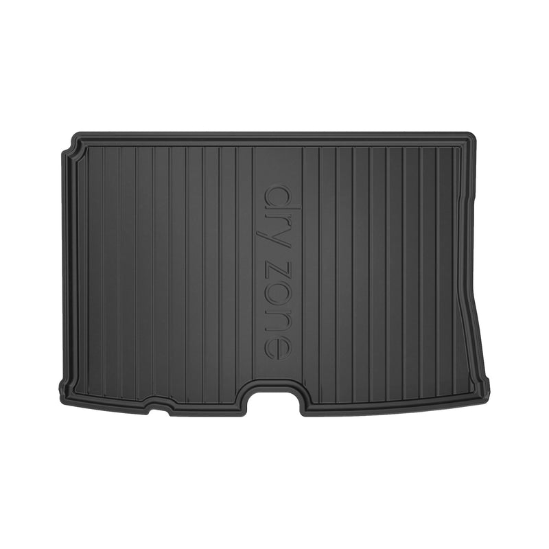 Tapis de coffre pour Fiat Qubo Lounge 2008-2020 porte arrière simple TPE Noir 1x