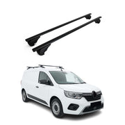 Barres de toit Transversales pour Renault Kangoo III 2021-2026 Acier Noir 2Pcs