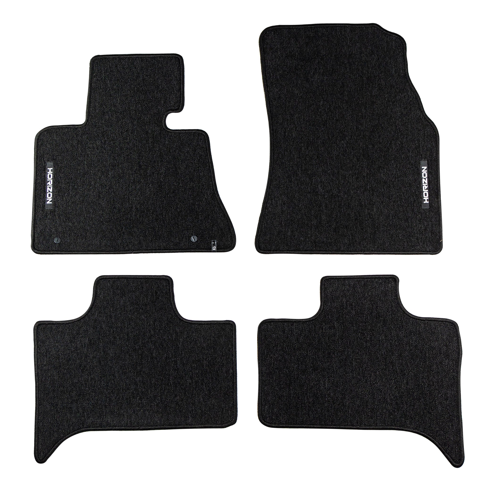 Tapis de Sol de Voiture pour BMW X5 E53 1999-2006 Velours solide et durable 4Pcs