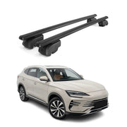 Barres de toit Transversales pour BYD Seal U SUV 2024-2026 Aluminium Noir 2Pcs
