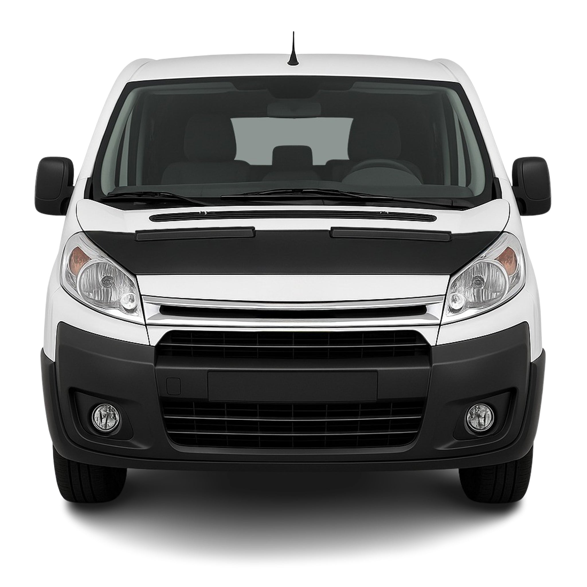 Protège Capot pour Citroen Jumpy 2007-2017 Masque de voiture vinyle Noir