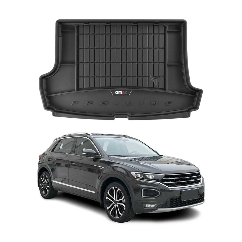 OMAC Tapis de Coffre pour VW T-Roc 2017-2022 TPE Noir