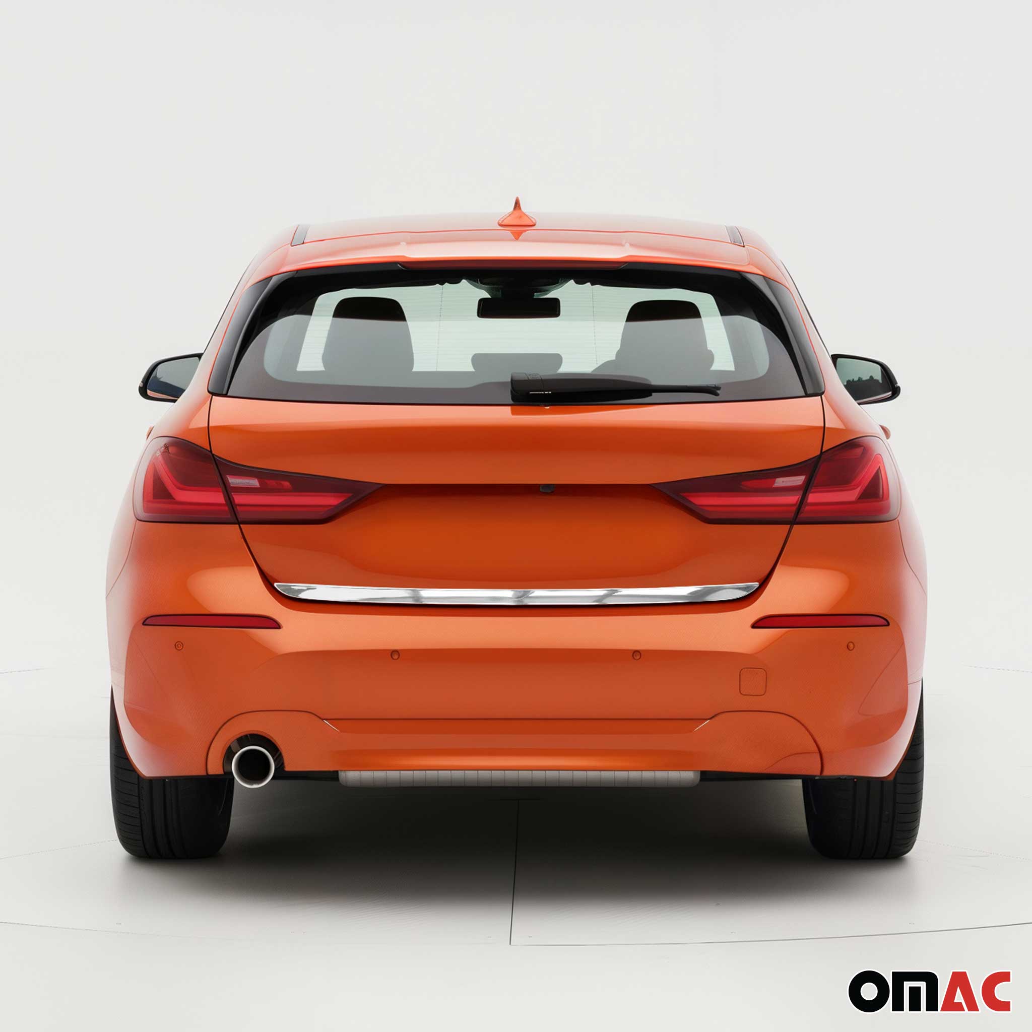 Garniture de hayon coffre pour BMW Série 1 F40 2019- 2024 en Acier Chromé