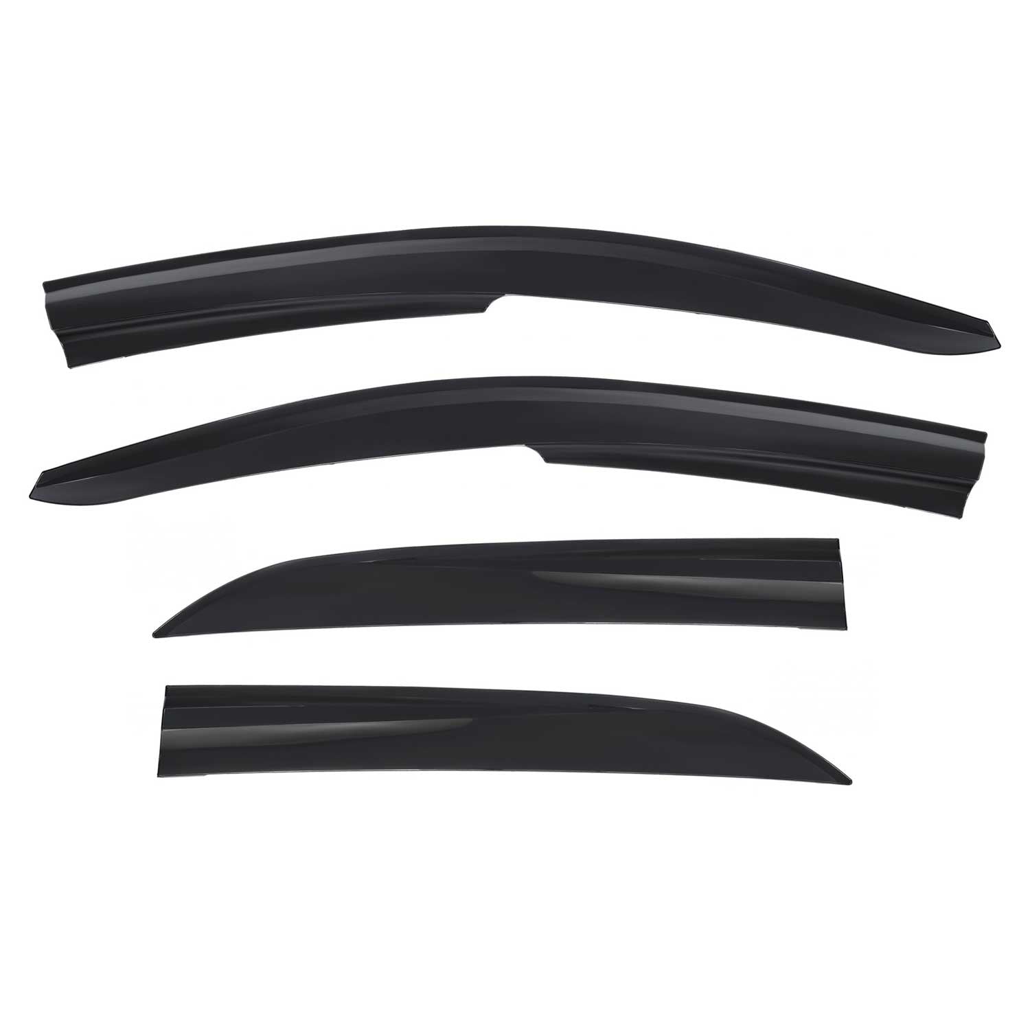 Déflecteurs De Vent Pluie D'air pour Toyota Corolla 2007-2013 Acrylique 4 Pcs