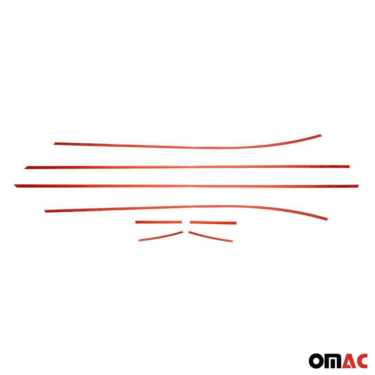 Baguettes pour contour Latérales pour Hyundai ix20 2010-2019 Acier inox chrome