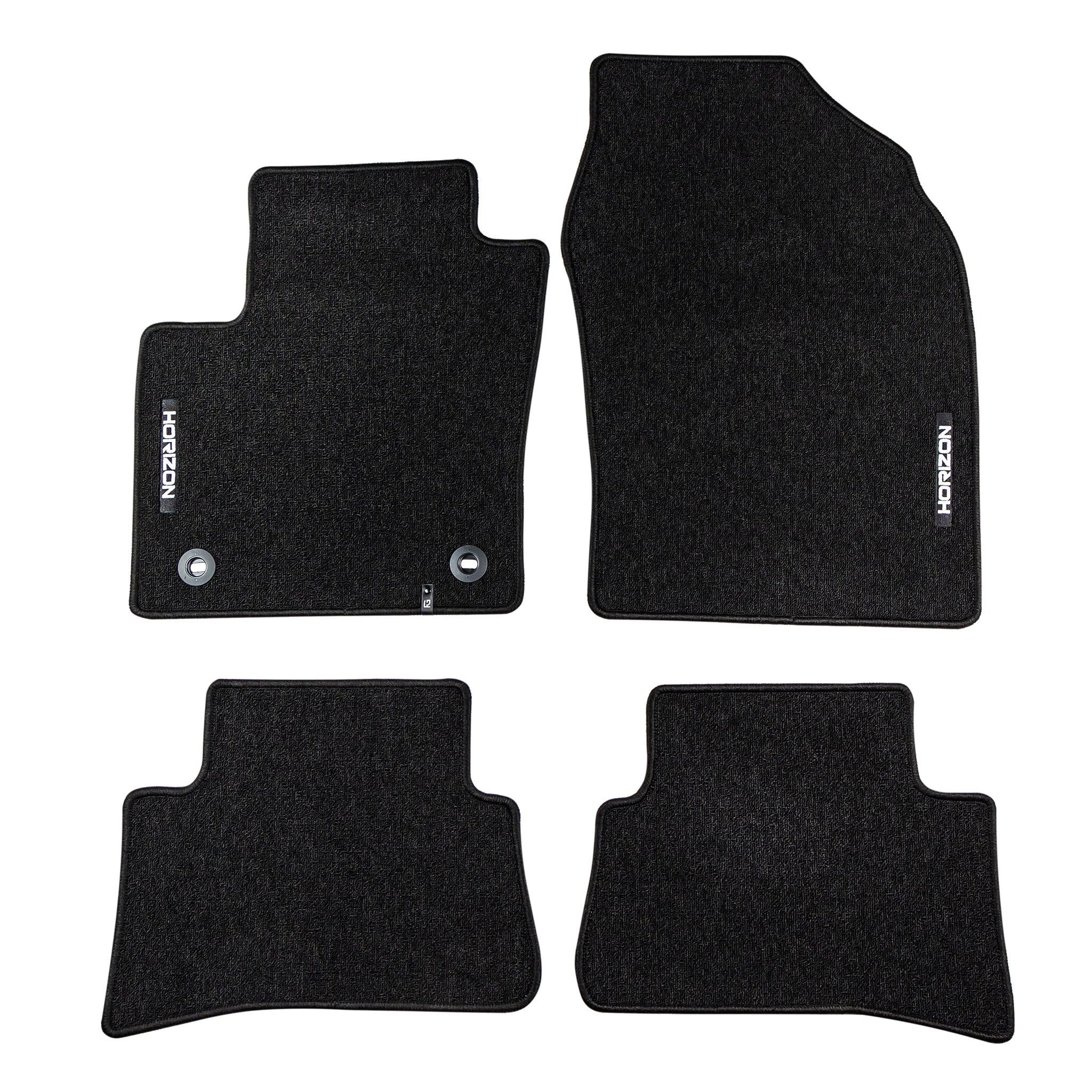 Tapis de Sol de Voiture pour Toyota C-HR I 2016-2023 Velours Imperméable 4Pcs