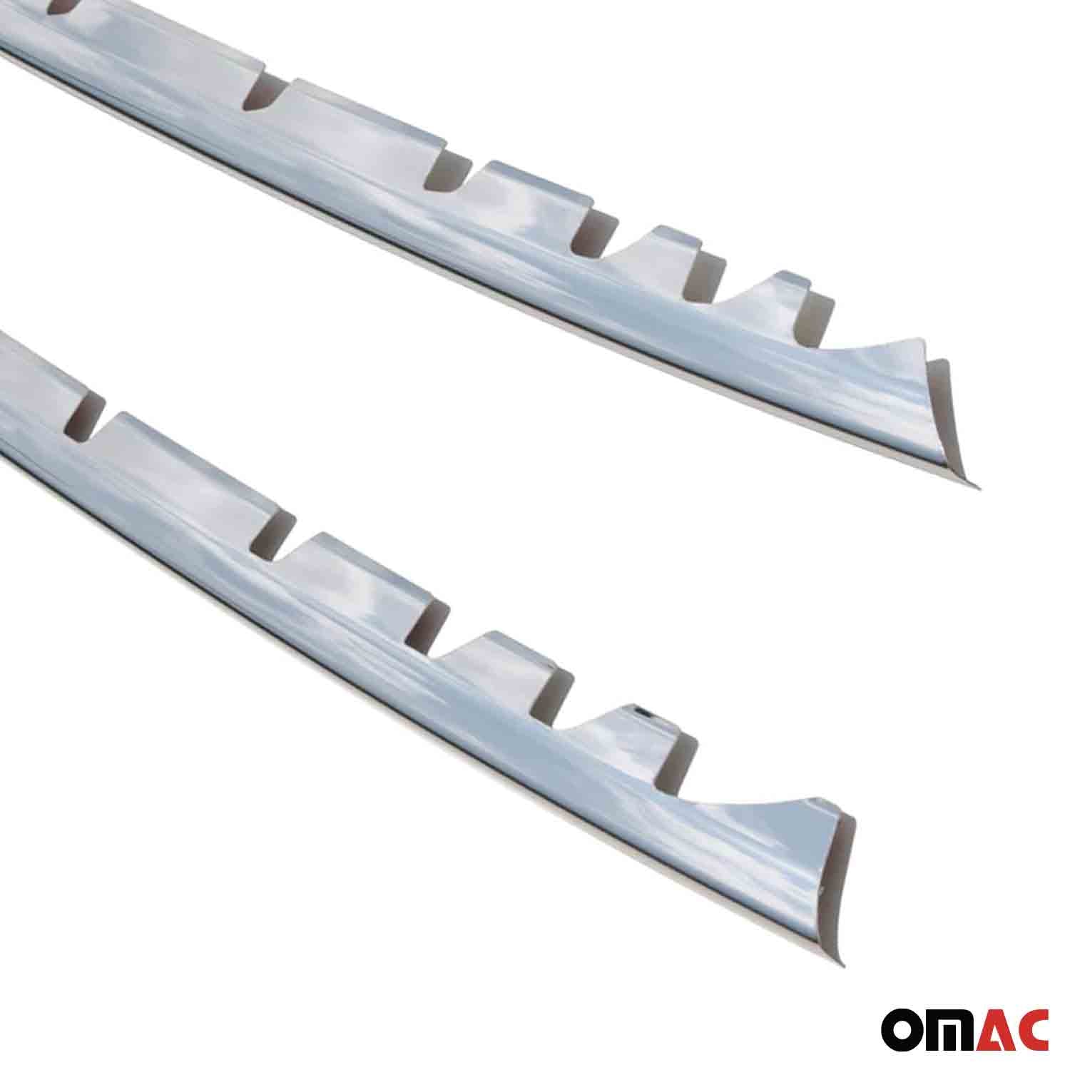 Moulure de Grille de Calandre pour Mercedes Classe W447 2014-2019 Chromé 2Pcs