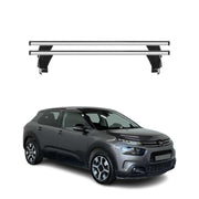 Barres de toit Transversales pour Citroen C4 Cactus II 2018-2024 Alu Gris 2x