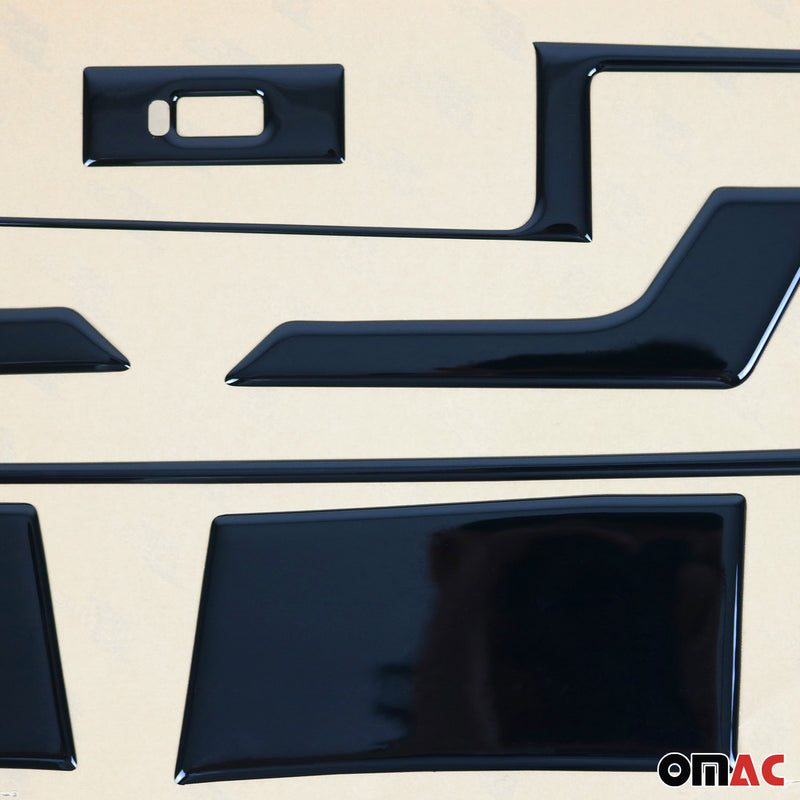 Décoration Cockpit pour VW T6 T6.1 Transporter tout 2015-2024 Noir 39 Pcs