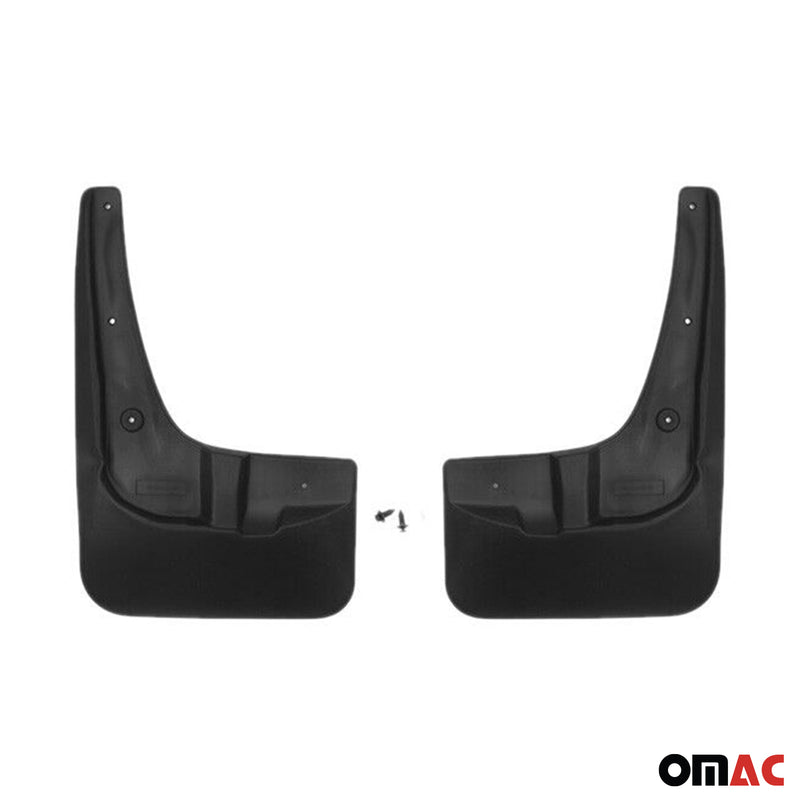 Bavettes Garde Boue pour Toyota Highlander 2007-2019 Avant Plastique Noir 2 Pcs