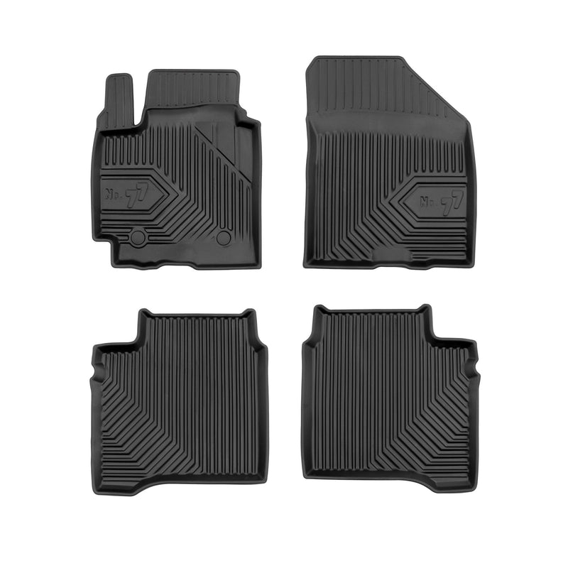 Tapis de Sol de Voiture pour Suzuki Baleno II 2015-2022 TPE Imperméable 4Pcs