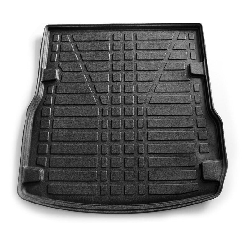 Tapis de coffre pour Audi A6 C7 Berline 2011-2018 caoutchouc TPE Noir