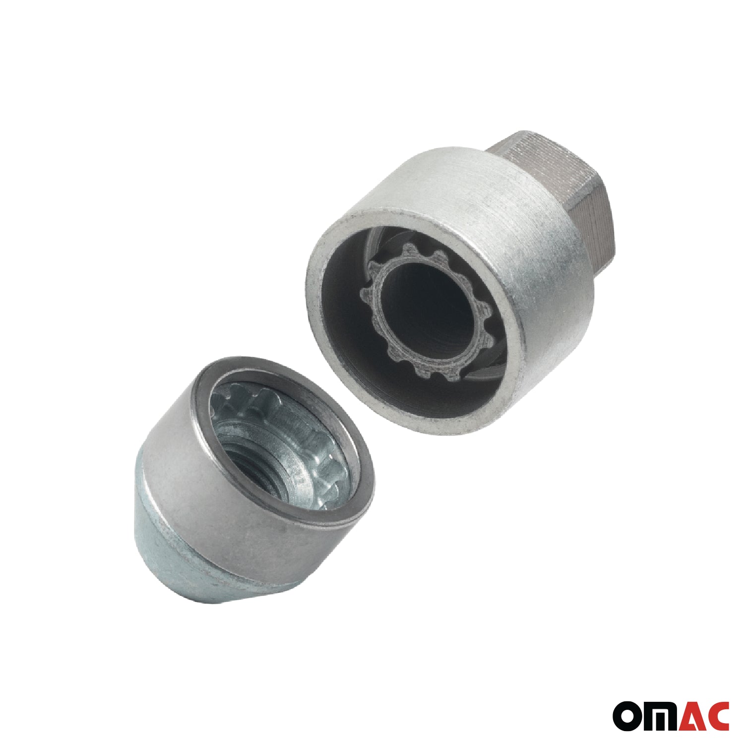Vis de roue antivol pour Chevrolet Malibu dès 2012 Gris lot de 4 M14X1,5