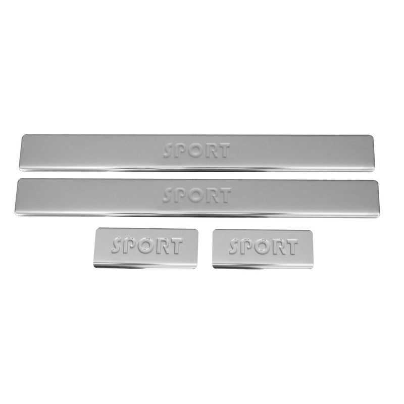 Couverture de Seuil de porte pour Ford Mondeo mk5 2014-22 inox chromé Sport 4Pcs