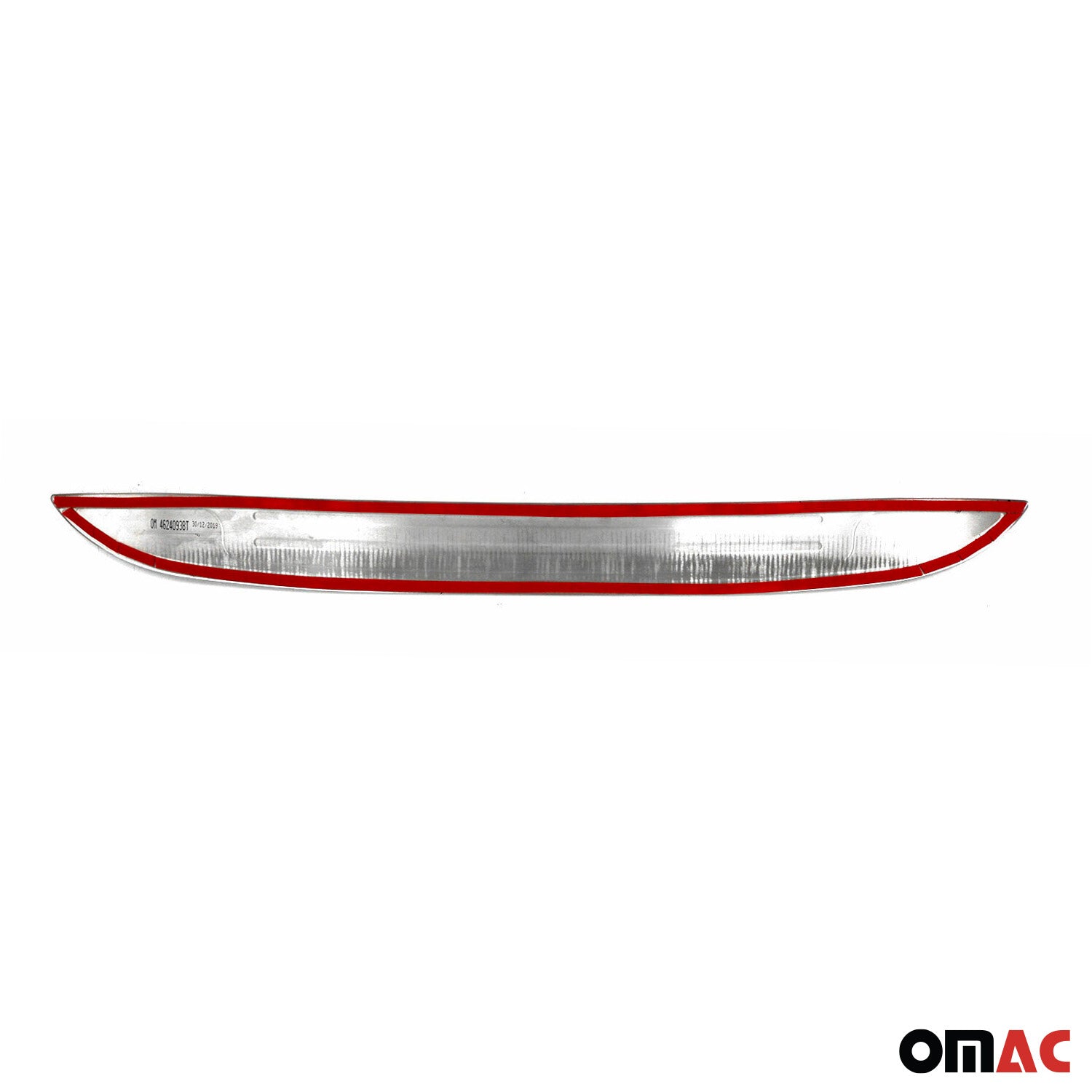 Protection de Pare-Chocs pour Mazda CX-3 2015-2021 Inox dark chrome brossée