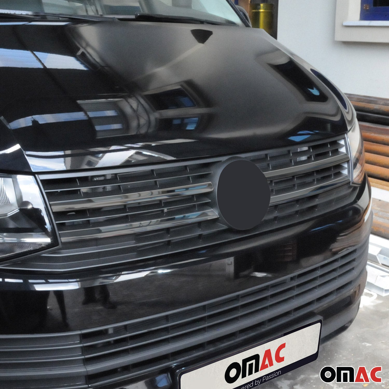 Moulure de Grille de Calandre pour VW T6 Transporter Caravelle 2015-2019 Pre-FL
