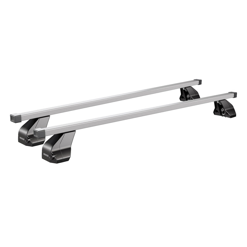 Barres de toit transversales pour Mercedes Classe B W246 2012-2018 Gris