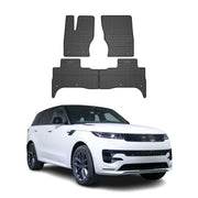 Tapis de Sol pour Land Rover Range Rover Sport 2013-2017 Caoutchouc Noir