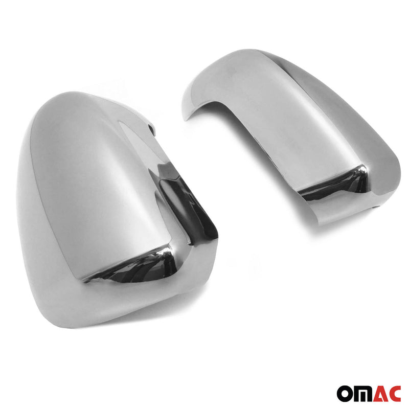 Coques de Rétroviseurs pour Nissan Qashqai J10 2006-2014 ABS Chromé 2x