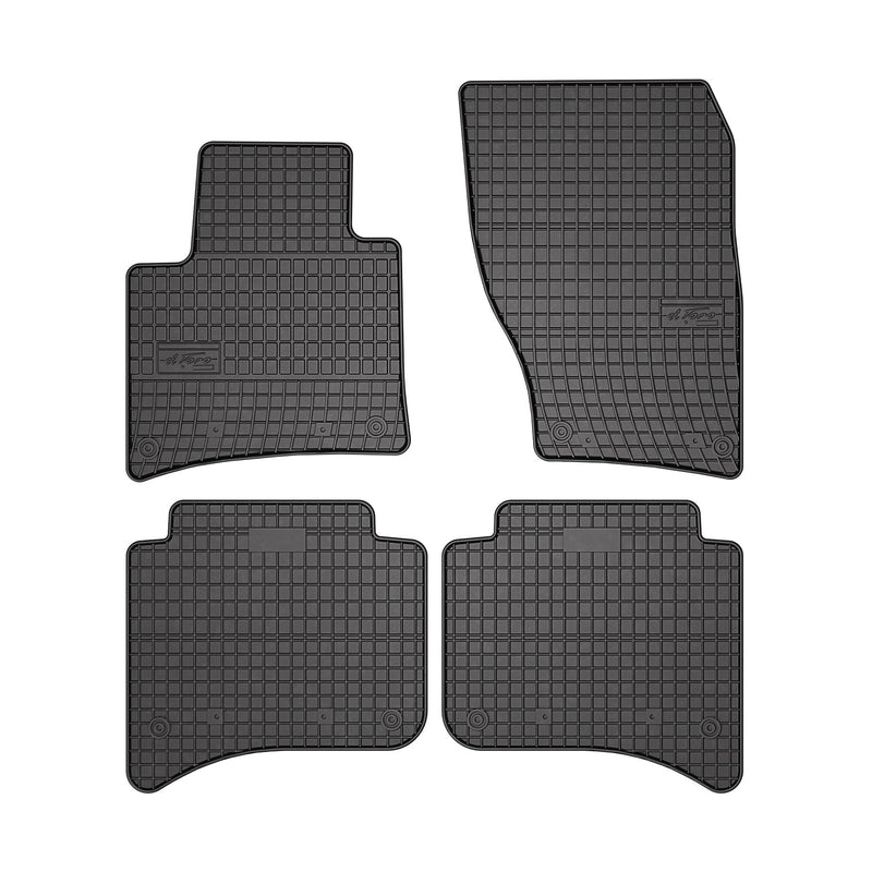 Tapis de Sol pour Porsche Cayenne II 2010-2017 OMAC 3D Noir Caoutchouc