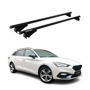 Tiger Barres de toit transversales pour Seat Leon IV 2020-2026 Noir