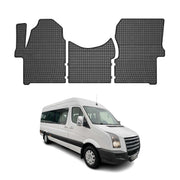 Tapis de Sol pour VW Crafter 2006-2016 OMAC Noir Caoutchouc