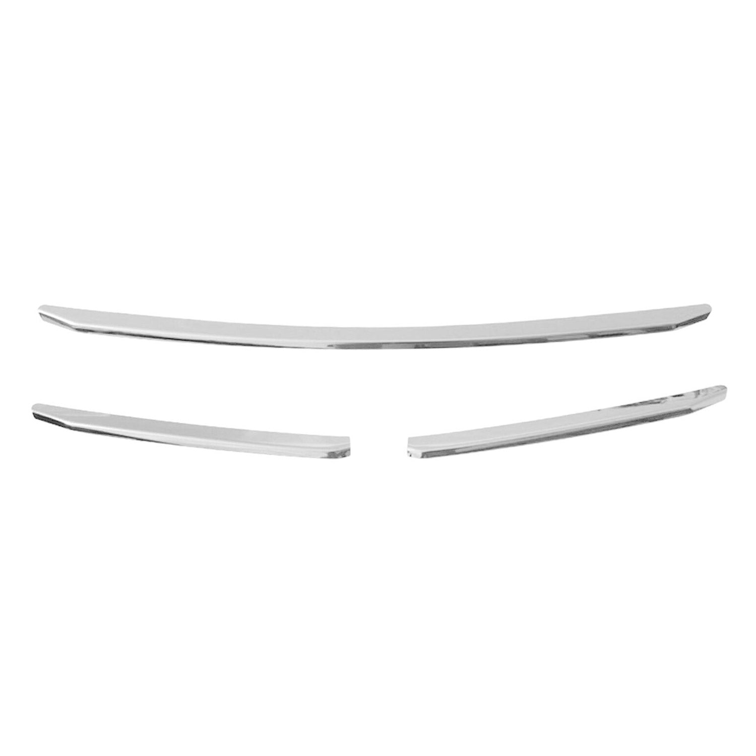 Moulure de Grille de Calandre pour Fiat Ducato 2014-2026 Chromé 3Pcs