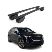 Barres de toit Transversales pour Cadillac XT4 2019-2025 ABE Aluminium Noir