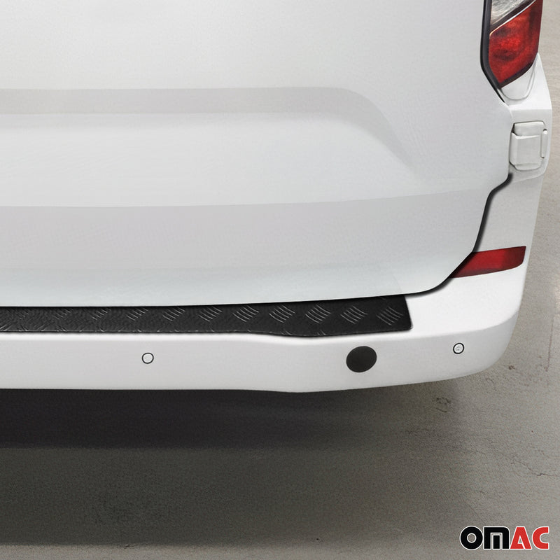 Protection Seuil de Pare-chocs Arriére Pour VW T7 Transporter 2024-2025 Alu Noir