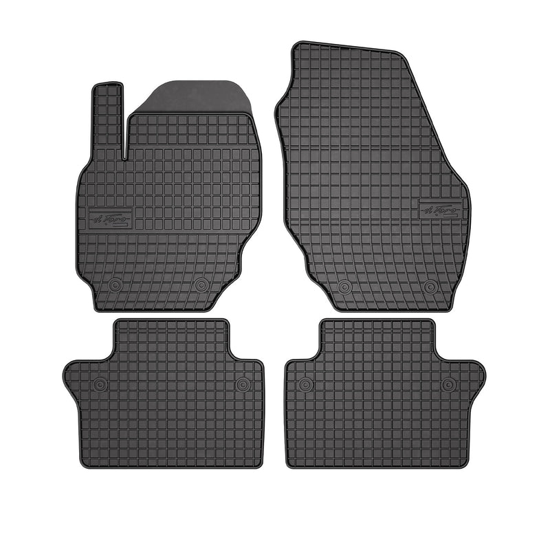 Tapis de Sol pour Volvo V70 III 2007-2016 OMAC 3D Noir Caoutchouc